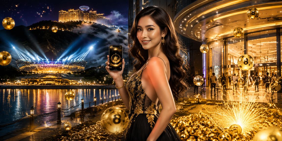 Permainan loteri 4D di Genting Highlands dengan suasana Malaysia yang meriah